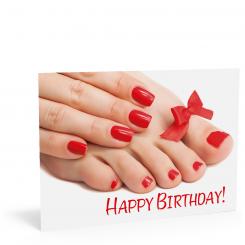 Geburtstags-Postkarte 