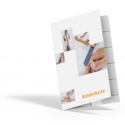 Kundenkarte "Pediküre" 