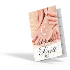 Kundenkarte mit 10 Feldern 