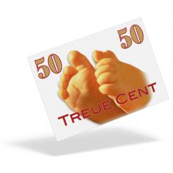 Treue-Geld "Pediküre" 50 Cent 