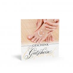 Geschenkgutschein "Fußnote" inkl. Kuvert 
