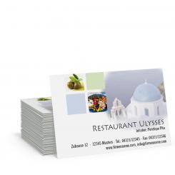 Geschäftskarte "Hellas" 