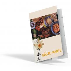 Gäste-Karte "Fernost" 