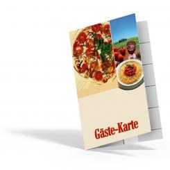 Gäste-Karte "Pizza&Pasta" 