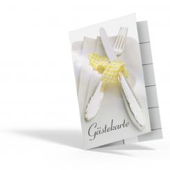 Gäste-Karte "Besteck" 