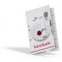 Gäste-Karte "Gedeck" 