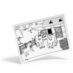 Malblätter "Ponys" 