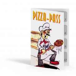 Pizza-Pass 12 Stempelfelder 