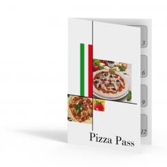 Pizza-Pass 12 Stempelfelder 