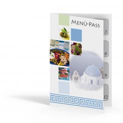 Menü-Pass "Hellas" 12 Stempelfelder 
