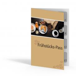 Frühstücks-Pass 15 Stempelfelder 