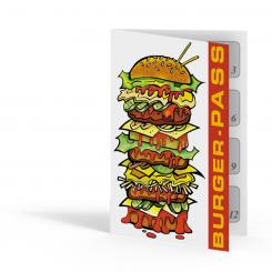 Burger-Pass 12 Stempelfelder 