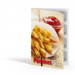 Pommes-Pass 12 Stempelfelder 