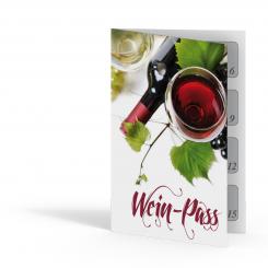 Wein-Pass 15 Stempelfelder 