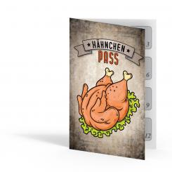 Hähnchenpass 12 Stempelfelder 