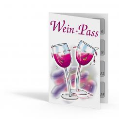 Wein-Pass 15 Stempelfelder 