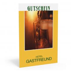 Gutscheinkarte "Bier" 