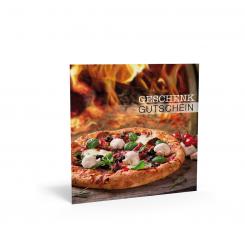 Geschenkgutschein "Holzofenpizza" inkl. Kuvert 