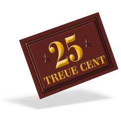 Treue-Geld 25 Cent 