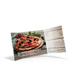 Geschenkgutschein "Pizza" 