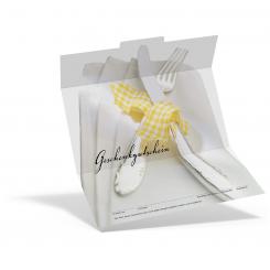 Geschenkgutschein "Besteck" 