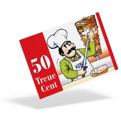 Treue-Geld "Döner-Kebab" 50 Cent 