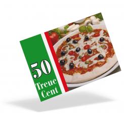 Treue-Geld "Pizza" 50 Cent 