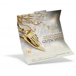 Geschenkgutschein Weihnachten "Gastro" 