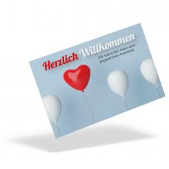 Willkommens-Karte 