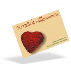 Willkommens-Karte 