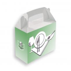 Lunch-Box mit Tragegriff (120x80x110 mm) 