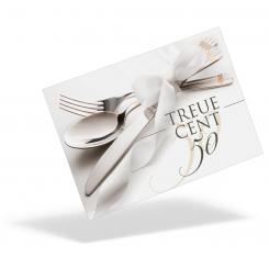 Treue-Geld "Besteck" 50 Cent 