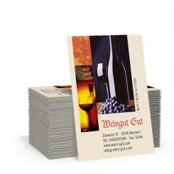 Geschäftskarte "Rotwein" 