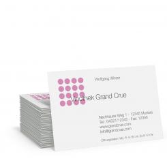 Geschäftskarte "Edel Typo" 