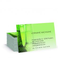 Geschäftskarte Weißwein 