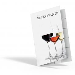 Kundenkarte "Vinophil" 