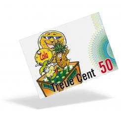Treue-Geld "Limokisten" 50 Cent 