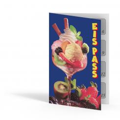 Eis-Pass 15 Stempelfelder 