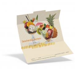 Geschenkgutschein "Eisbecher" 