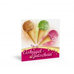 Eiskugel-Gutschein 