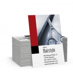 Geschäftskarte "Schere" 