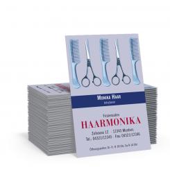 Visitenkarte "Kamm&Schere" 