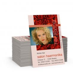 Geschäftskarte "Dauerwelle" 