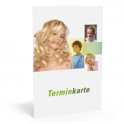Terminkarte "Damen, Herren, Kinder" 