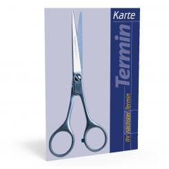 Terminkarte "Schere" 