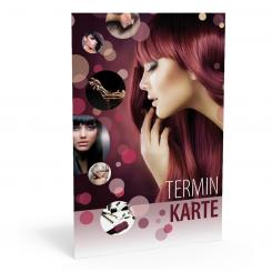 Terminkarte "Mahagoni" 