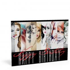 Geburtstags-Postkarte 