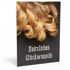 Geburtstags-Postkarte "Locken" 
