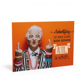 Geburtstags-Postkarte 