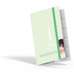 Kundenkarte "Schere" 